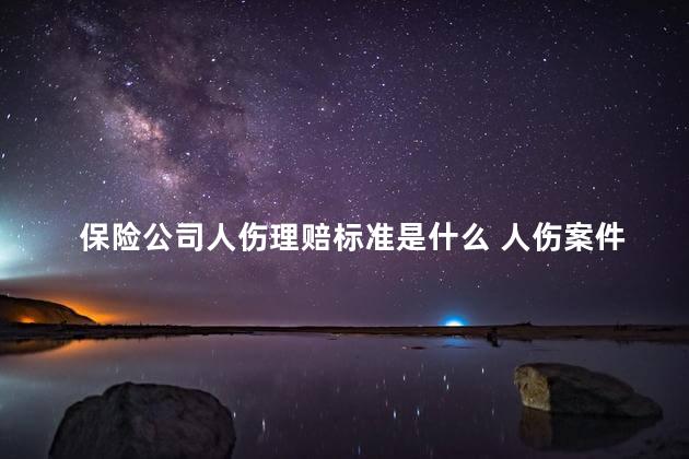 保险公司人伤理赔标准是什么 人伤案件保险公司的赔付标准